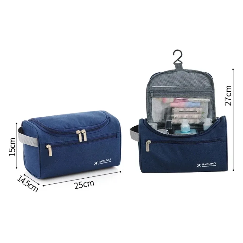 organisateur de trousse de toilette de voyage suspendue et kit dopp d'hygiène de salle de bain avec crochet pour accessoires de voyage articles de toilette salle de bain shav