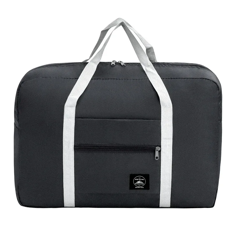 sac à main de voyage, sac à bagages, sac de rangement de voyage, sac d'avion à bandoulière simple de grande capacité, sac pliant étanche pour femmes