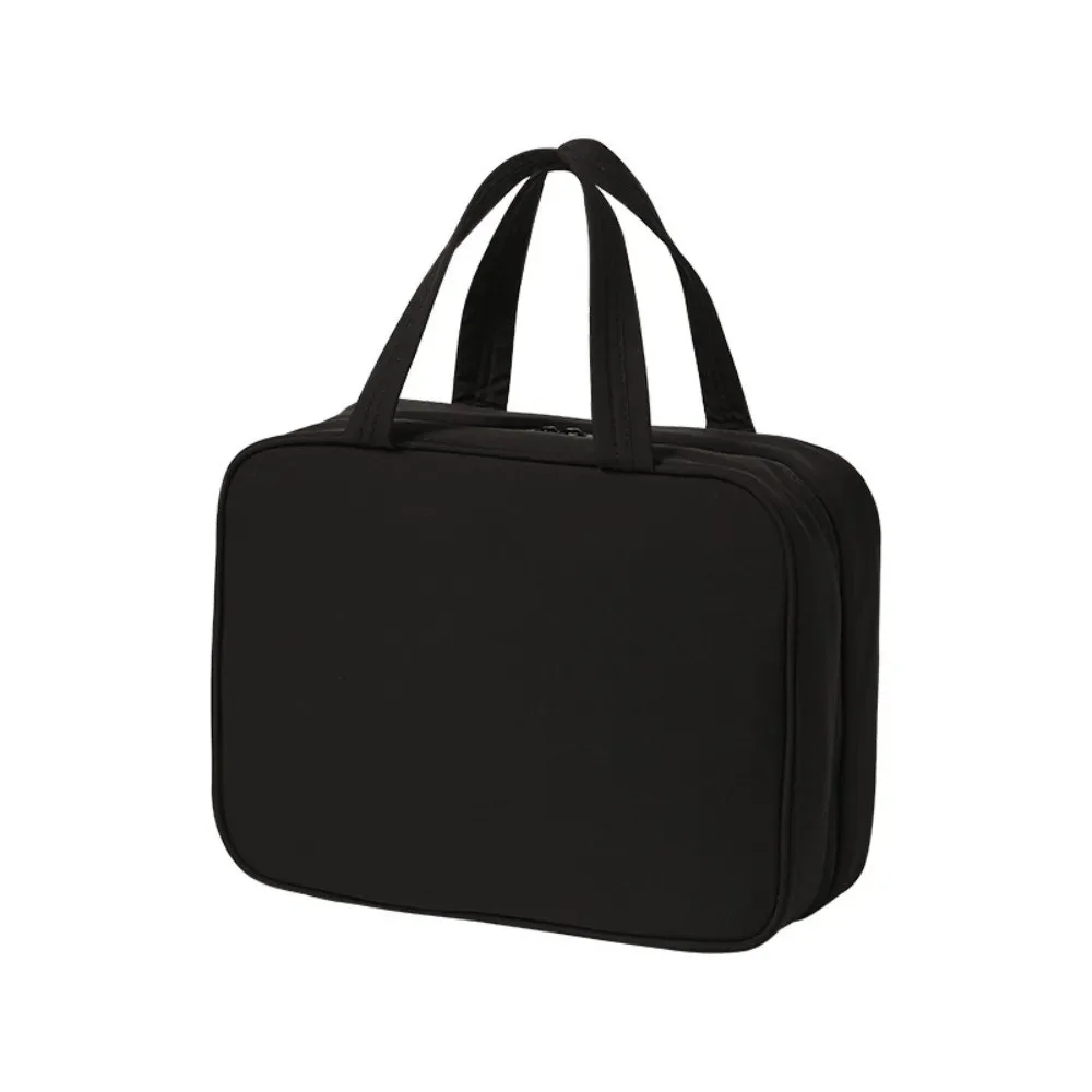 organisateur de toilette imperméable multifonctionnel, sac cosmétique portable à suspendre, étui compact pliable durable pour voyageur