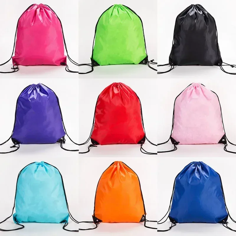 sac à dos étanche à cordon de serrage avec tissu oxford pour la natation, le sport, la plage et les voyages