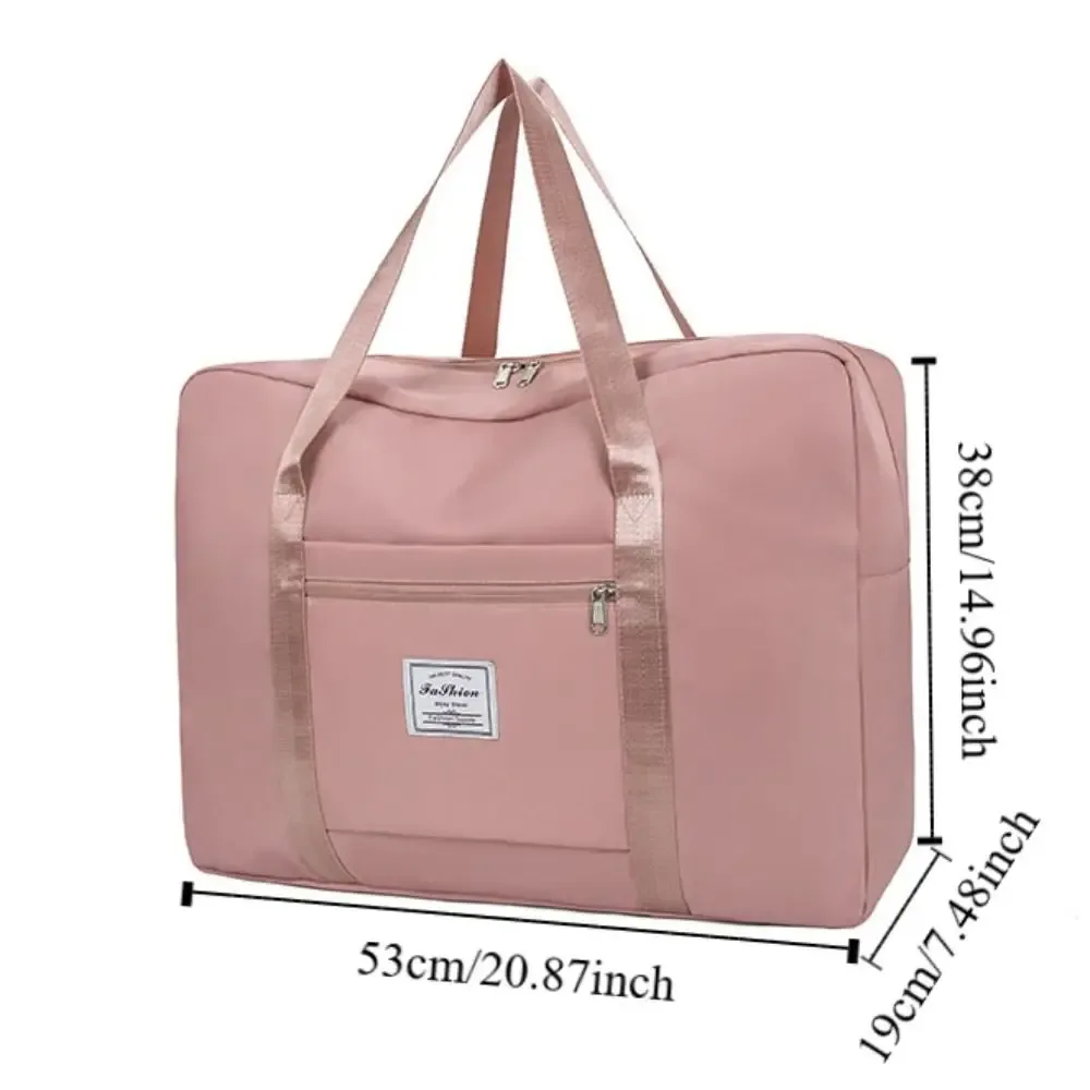 sac de voyage en tissu oxford, pliable, grande capacité, sac à bagages de voyage, imperméable, multifonction, sacs à main de voyage, sac de rangement