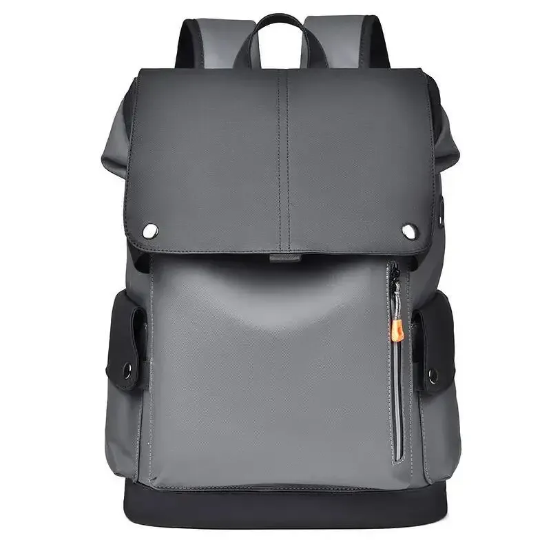 sac de voyage pour ordinateur portable de grande capacité, sac utilitaire de travail, sacs à double épaule en cuir pu tendance, sac à dos d'affaires pour hommes, nouvelle collection