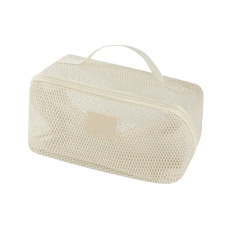 organisateur de maquillage, trousse de toilette pour femme, pochette de rangement pour maquillage, pochette de rangement pour cosmétiques, sac de rangement pour voyage avec fermeture éclair