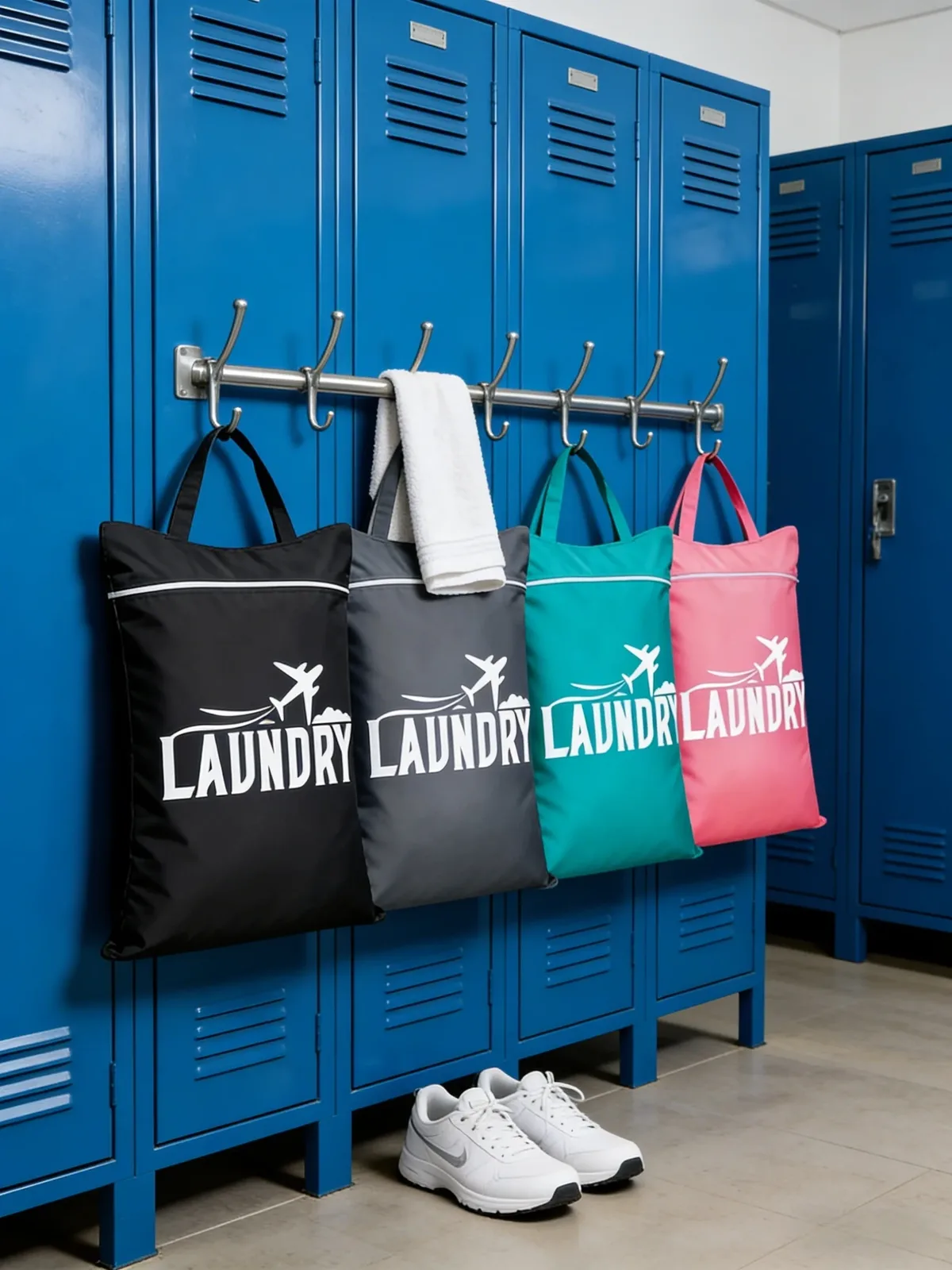 plusieurs couleurs sont disponibles pour les sacs à linge, les grands sacs de voyage, les sacs de sport, de yoga et de gym, adaptés aux voyages, avec séparation pour articles humides et secs.