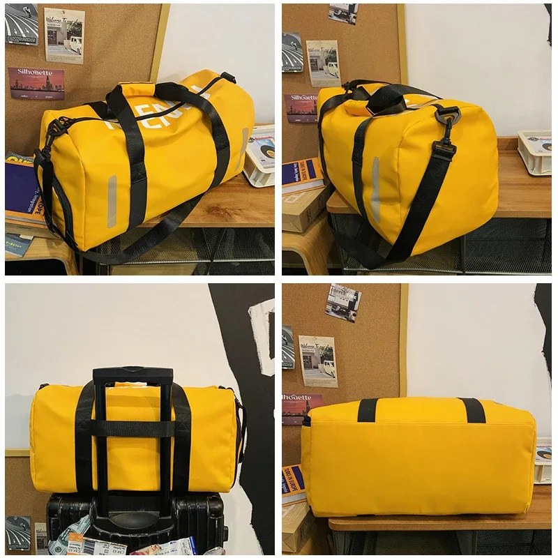 sac de voyage avec logo personnalisé, sac de sport pour hommes, sac de sport personnalisé, sac de week-end, cadeau, sac à bandoulière étanche, motif imprimé