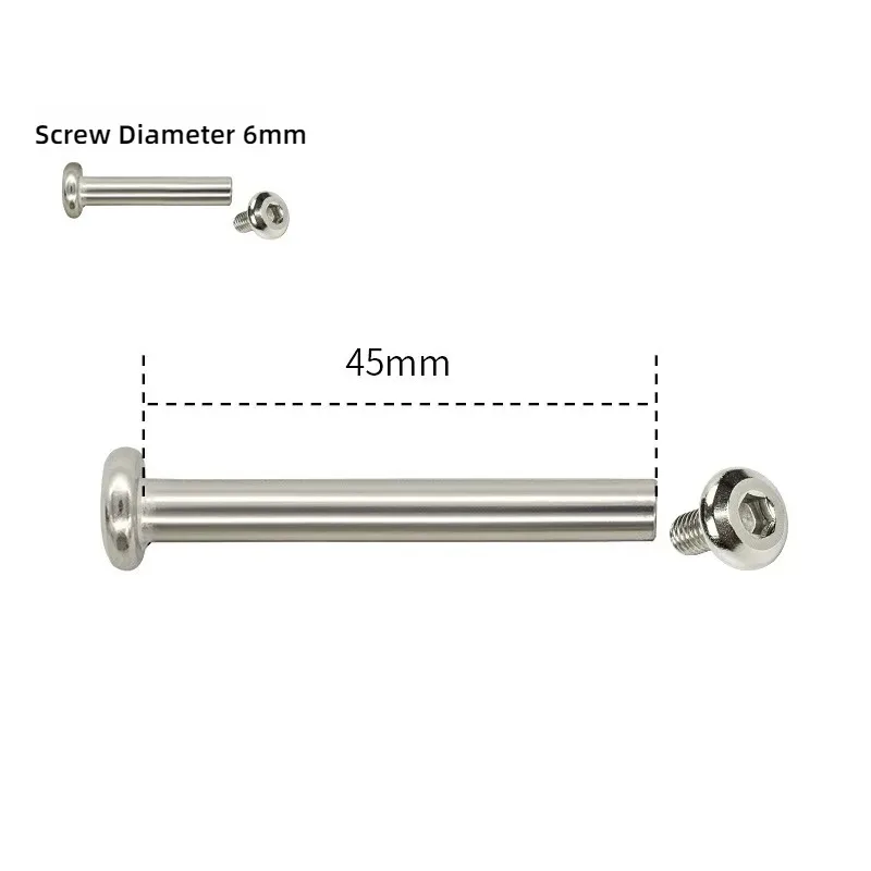 kit de réparation d'essieux de roues de remplacement de bagages de valise universelle roulettes muettes en caoutchouc silencieux 40mm 50mm 60mm sac de voyage pièces outils