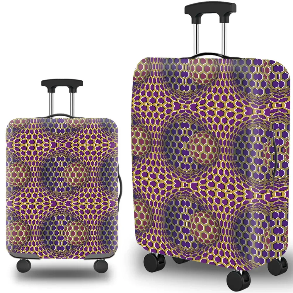 optics-juste de protection élastique pour bagages, housses de valise, fermeture éclair trempée, housses de valise à roulettes, accessoires de voyage, 18 "-32"