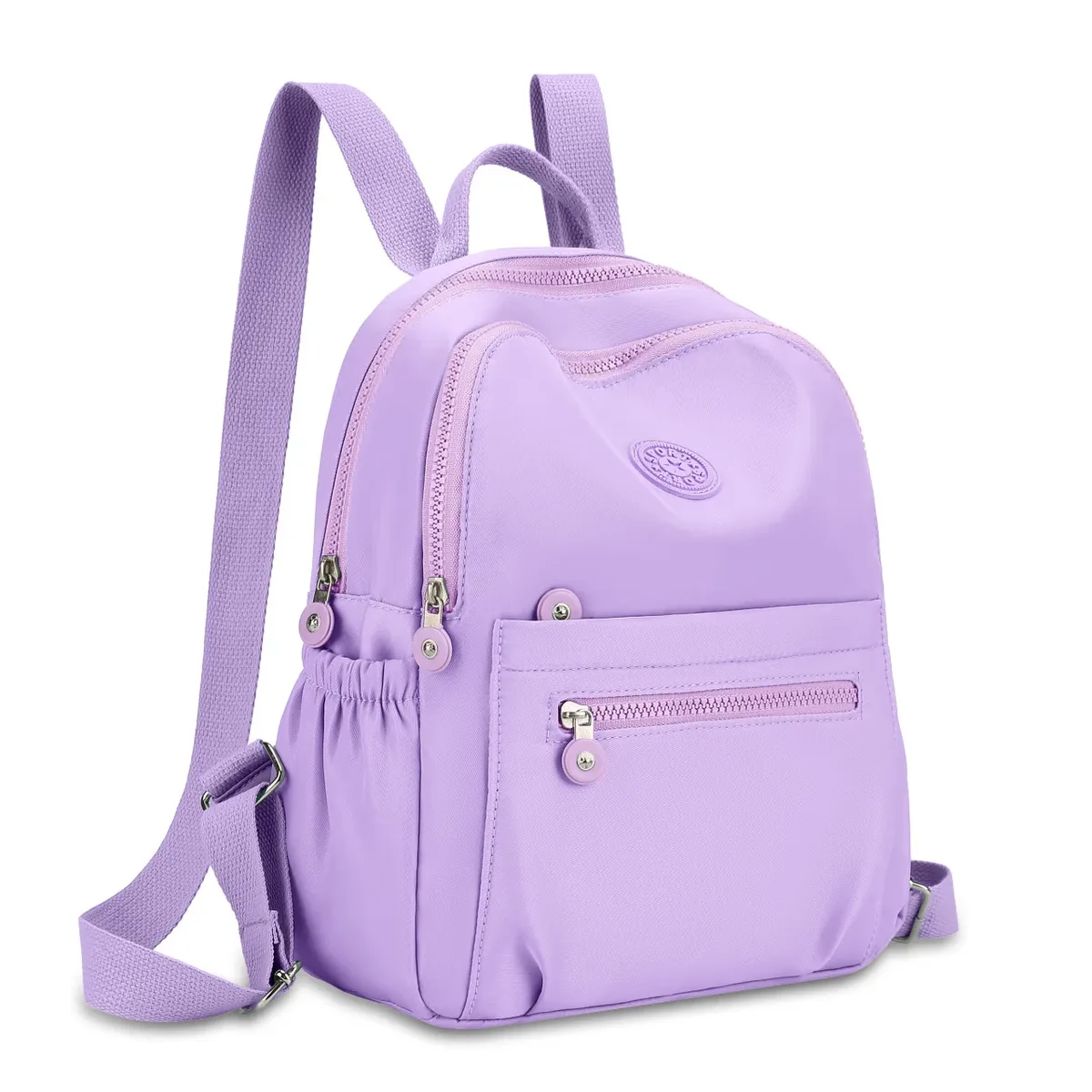 sac à dos japonais décontracté pour femmes, mini sac à dos de banlieue, ultra-léger, étanche, sac de voyage, couleur unie, sac à deux épaules