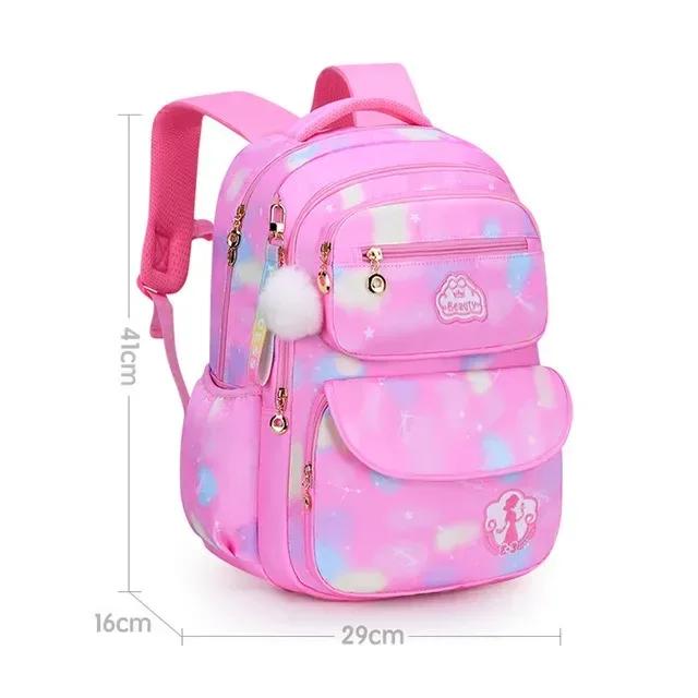 fille enfants sac à dos sac d'école sac à dos rose pour enfant enfant adolescent cartable primaire kawaii mignon étanche petite classe kit