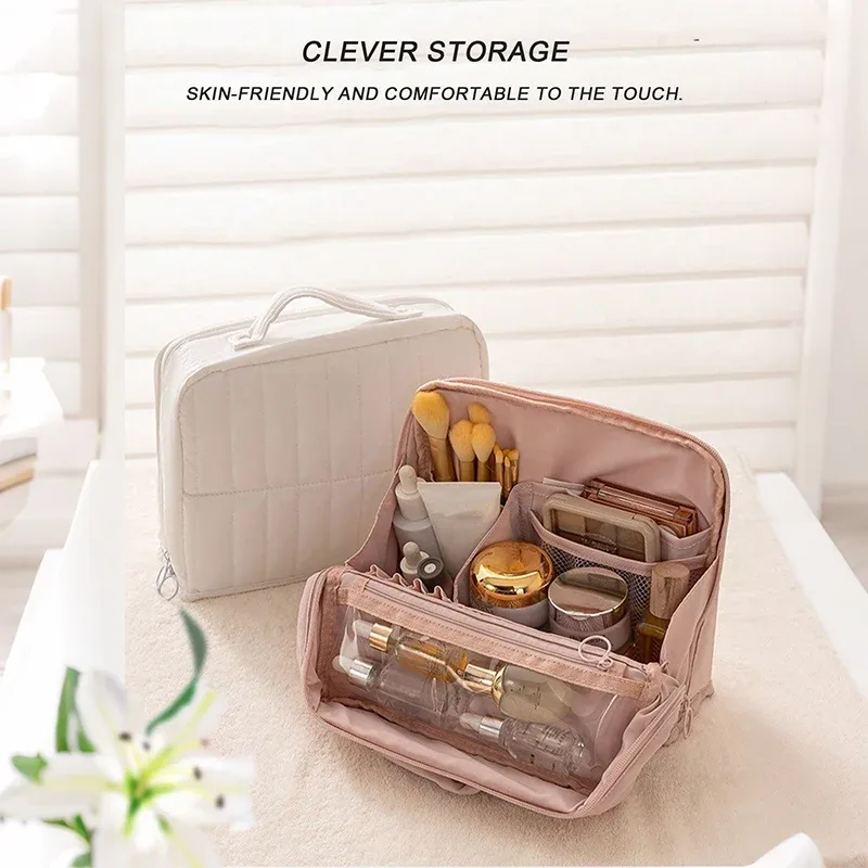sac de rangement de beauté portable pour les voyages et l'usage quotidien