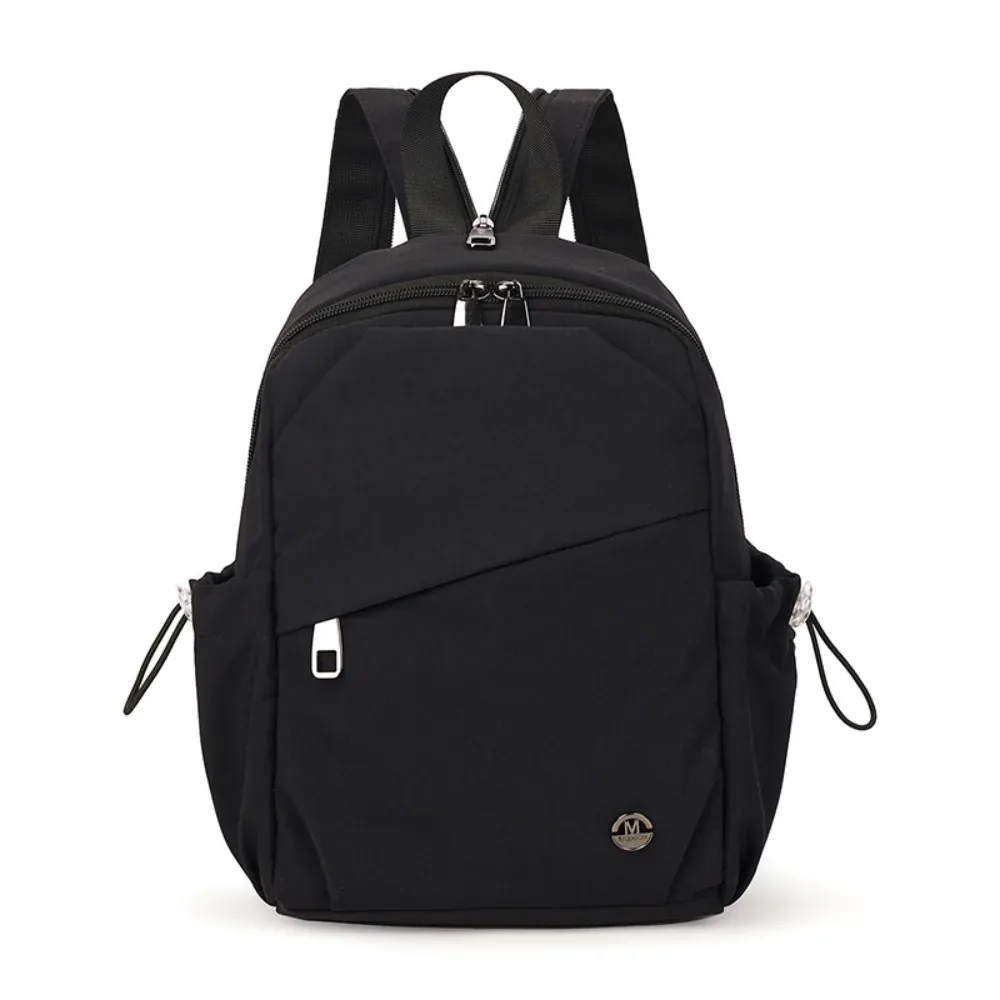 sac à dos de style coréen pour femmes, sac d'école léger en nylon pour étudiantes, sac à bandoulière de grande capacité en nylon pour voyage