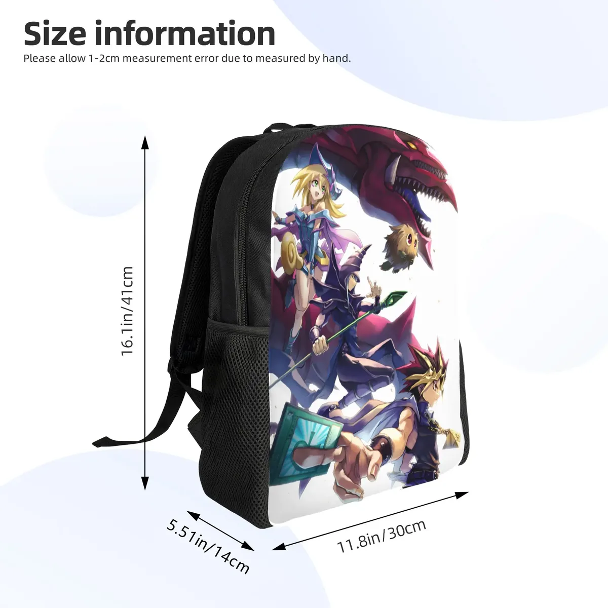 sac à dos yu gi oh! (1 pièce) sac à dos - nouvelle année scolaire commençant