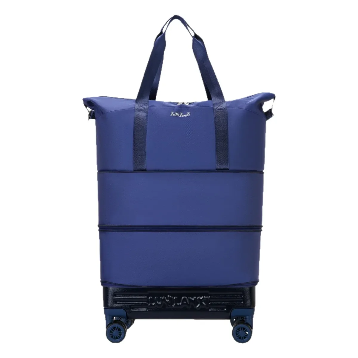 sac de voyage grande capacité avec roulettes, roulettes universelles pour les voyages longue distance, les voyages d'affaires, sac de rangement pour bagages