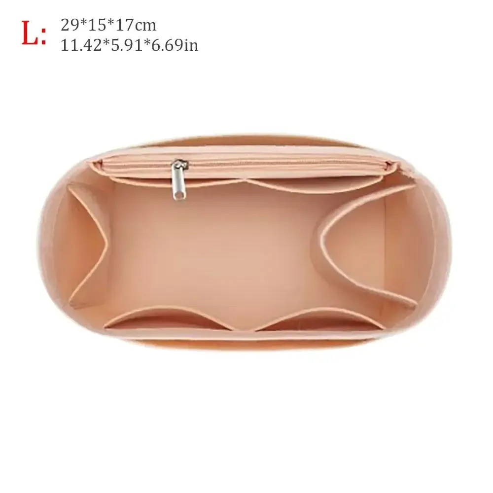 sac fourre-tout interne pour longchamp, sac à main en feutre, doublure d'insertion, organisateur de sac à main, poudres