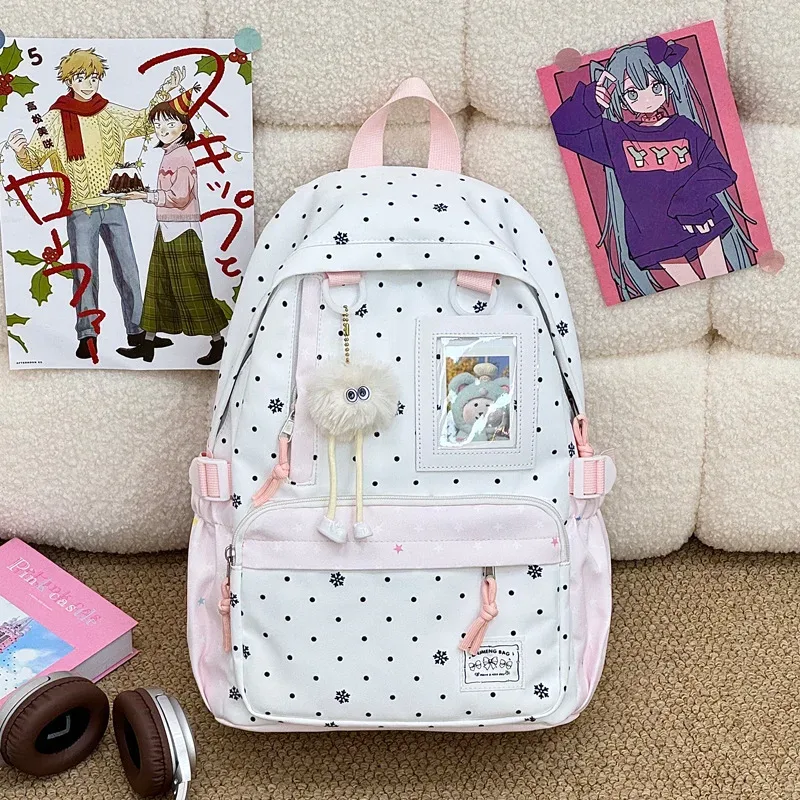 nouveau sac à dos imprimé grande capacité pour femmes, sac à dos décontracté pour étudiantes du collège, du lycée et des écoles primaires