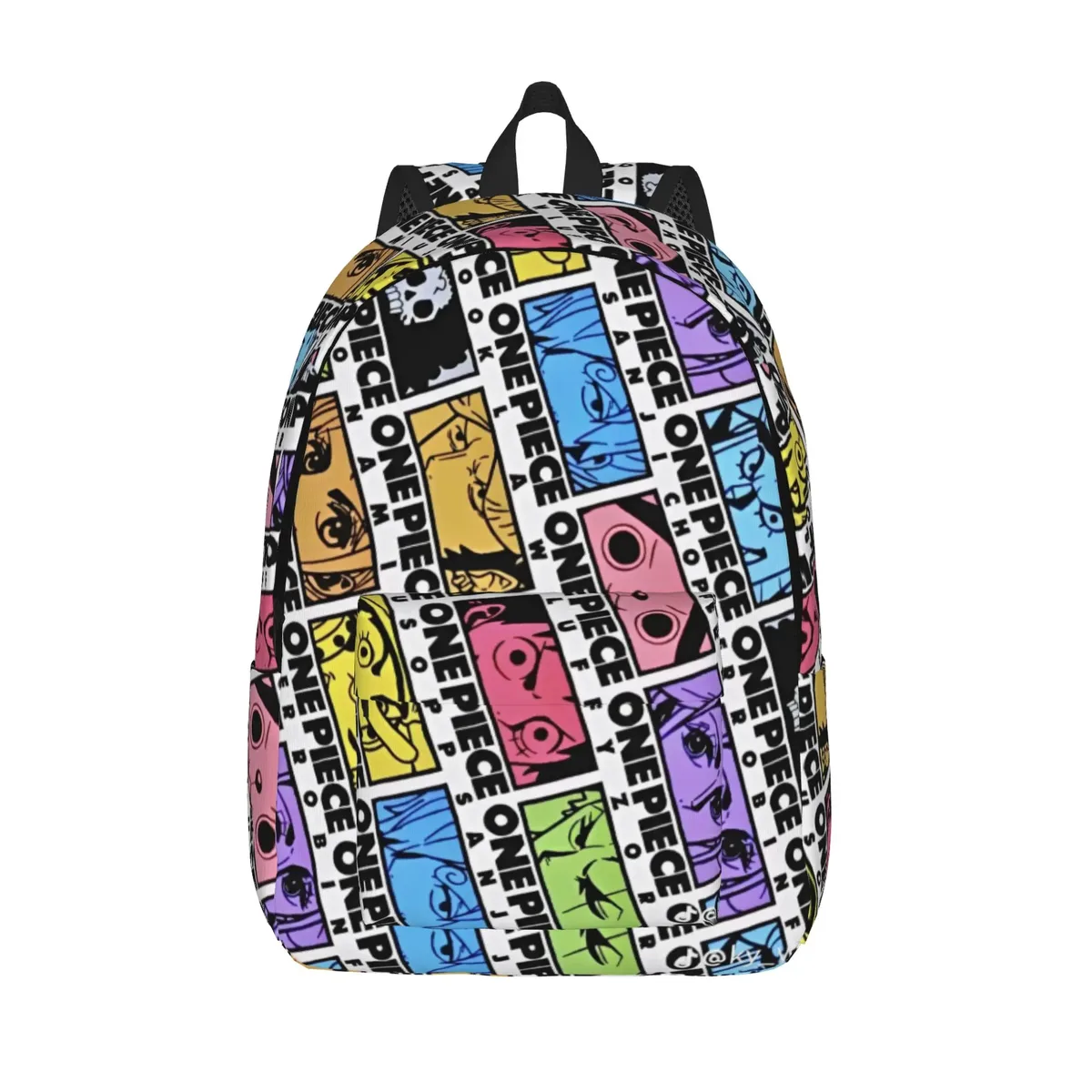 sac à dos décontracté luffy one piece pour le sport, le lycée, les affaires, sac à dos de jour pour hommes et femmes, sac à bandoulière pour ordinateur portable