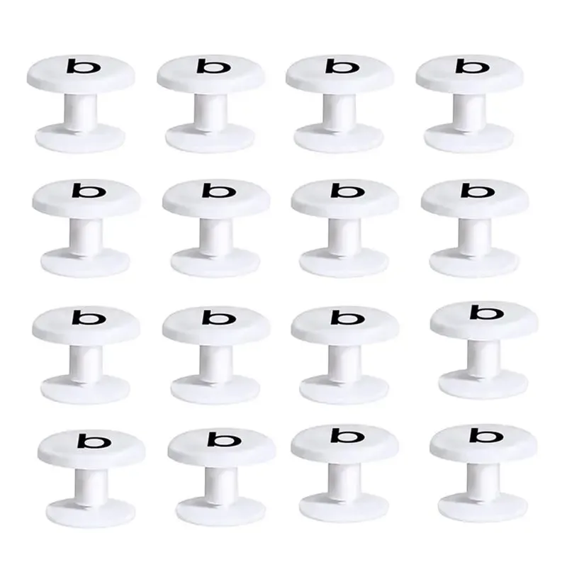 accessoires texu, pour poignées de sac de plage, 16 rivets de remplacement pour sacs bogg, boutons blancs pour sangles de sac fourre-tout