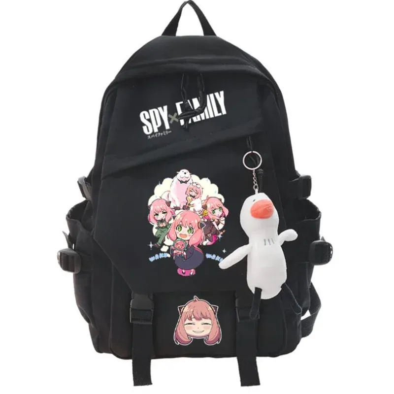 sac à dos de dessin animé anime pour hommes et femmes, éventuelles y × family, cartable mochila teenarges, sacs d'extérieur décontractés pour ordinateur portable initiés, mignon anya