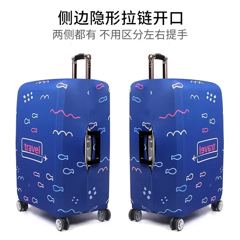 juste de protection artificiel astique pour valise de 18 à 32 pouces, couverture épaisse pour bagages de voyage