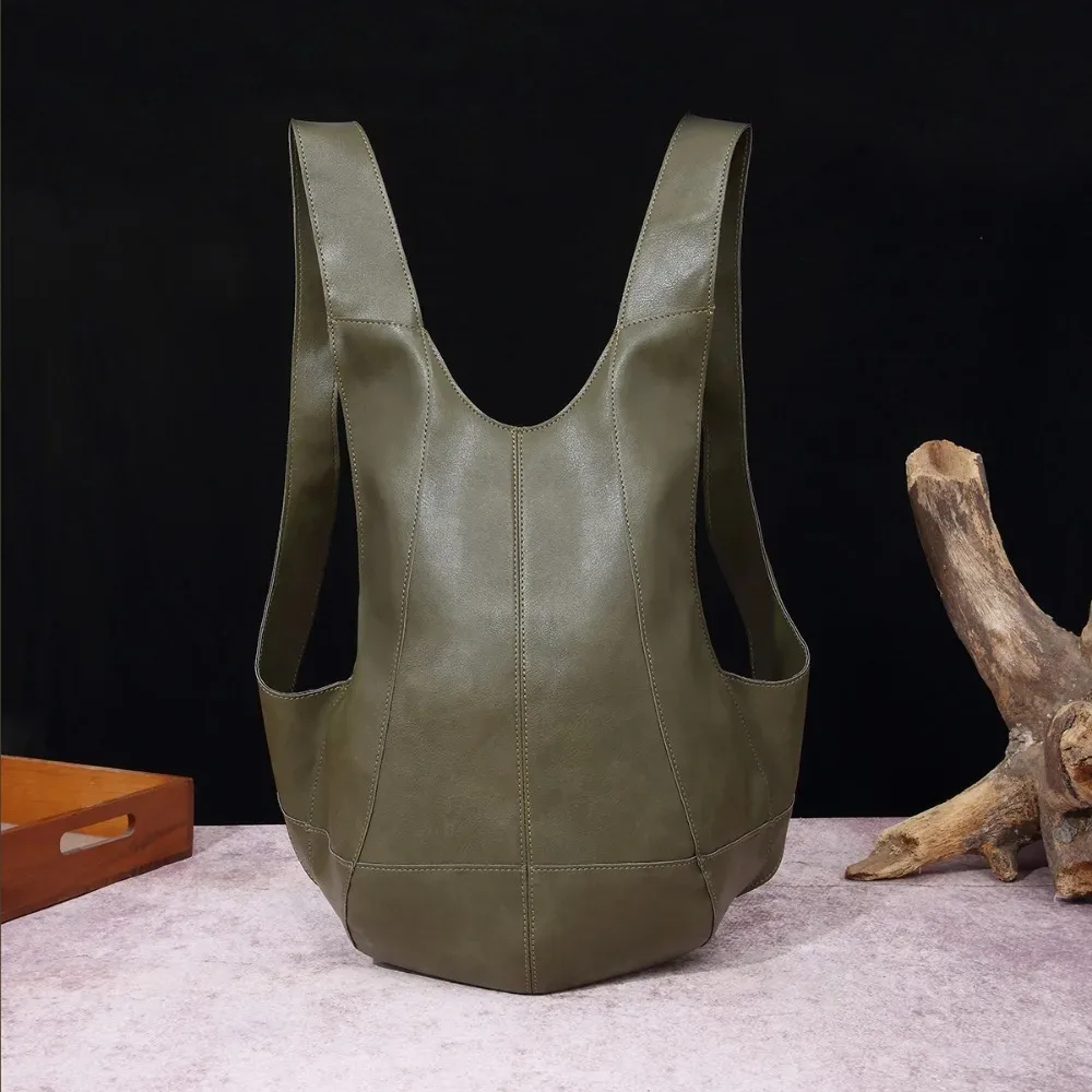 sac à dos en cuir souple crazy horse, sac à dos de grande capacité, antivol, sac à livres multifonctionnel, imperméable, tendance