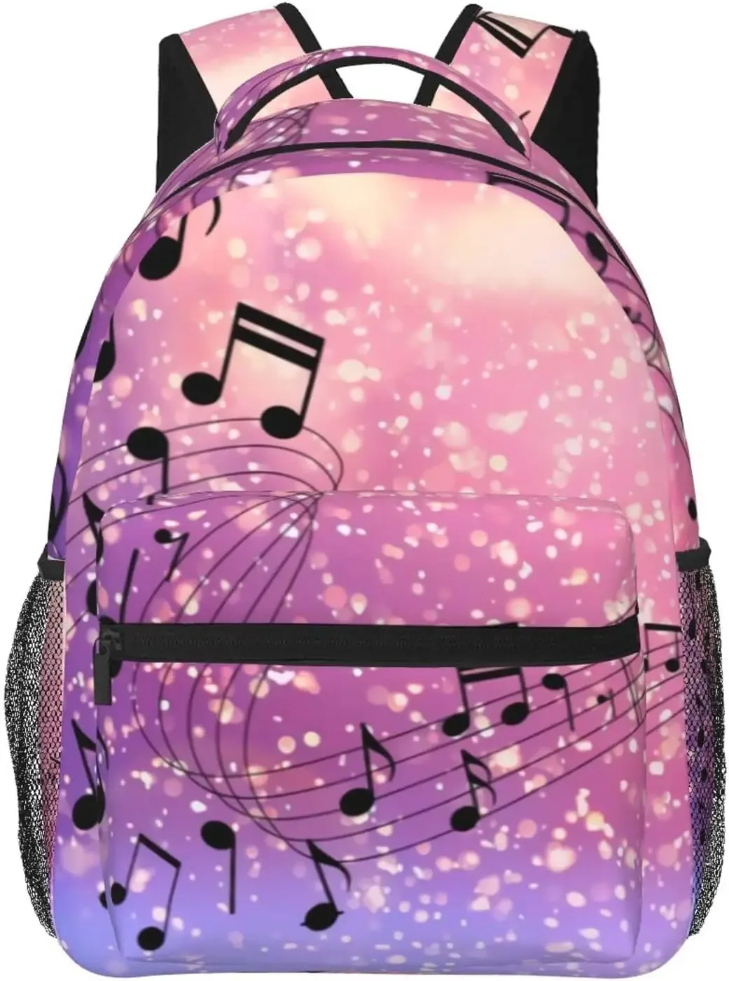 sac à dos léger pour note de musique pour adultes, sac à dos à sangle initiée réglable, sac à dos décontracté