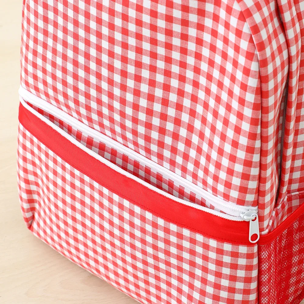 sac à dos scolaire pour tout-petits, sac à dos mignon à carreaux pour filles, enfants, 12 pouces pour la maternelle, 15 pouces pour les adolescents du lycée