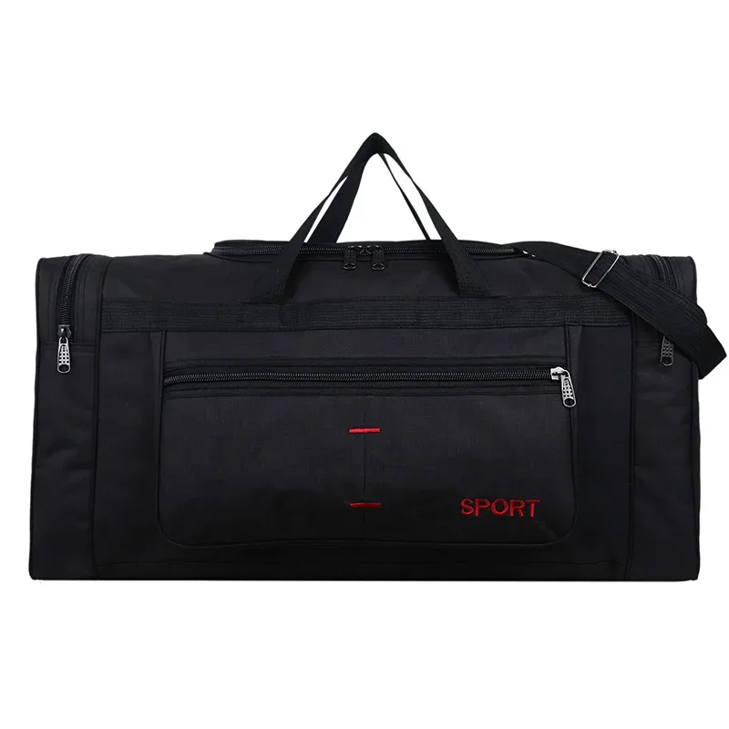 sac de voyage étanche pour hommes et femmes, très grande capacité, grand sac de sport pour voyage de week-end, bagages à main, sacs de rangement d'emballage