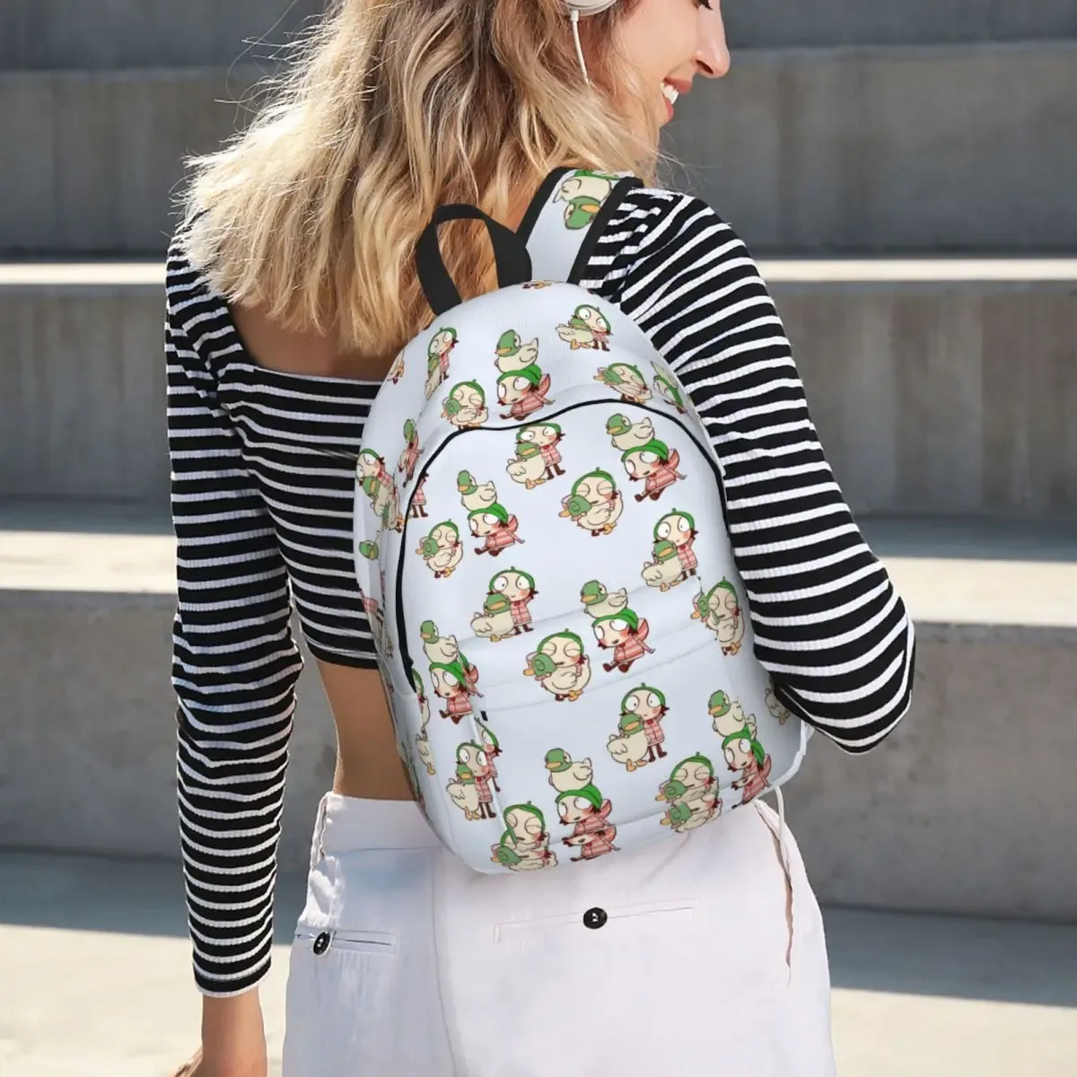 my sarah and duck – sac à dos assorti pour étudiants, sac d'école pour enfants, sacs à bandoulière pour ordinateur portable pour garçons et filles