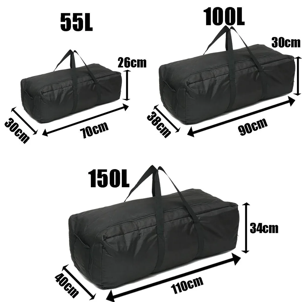 150l 100l 55l sac à main de voyage sac de sport en plein air hommes noir grande capacité fitness week-end nuit sacs de sport imperméables x411d