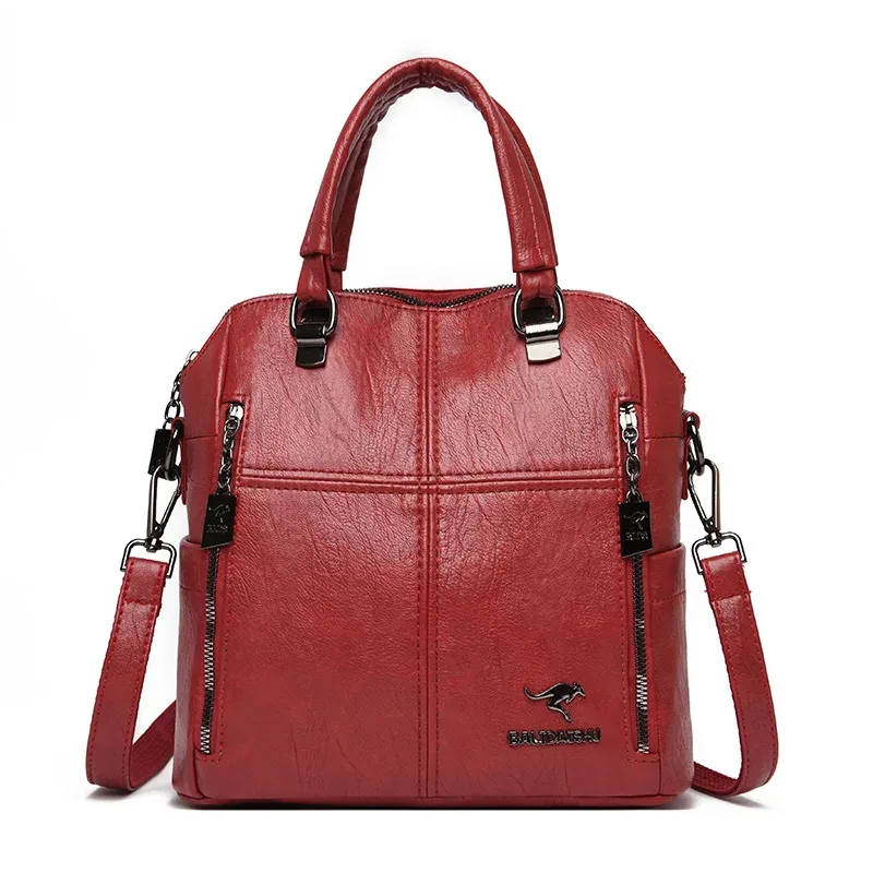 sac à dos en cuir de haute qualité pour femmes, sacs initiés, sac à dos de voyage multifonction, sacs d'école pour filles, nouveau, 2023
