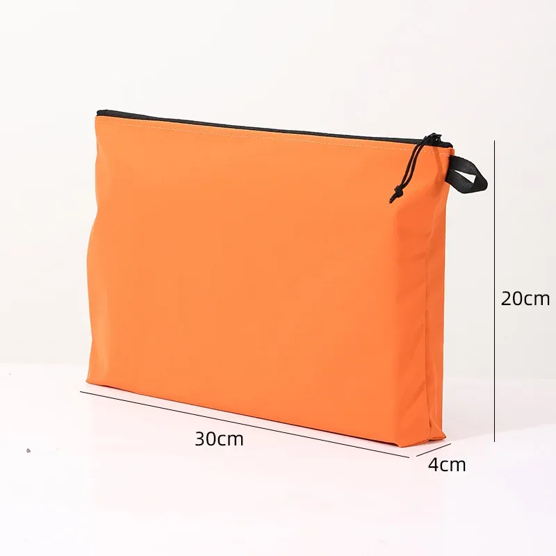 sac de toilette imperméable pour voyage en plein air, grande capacité, sac cosmétique portable, couleur unie, sac de rangement pour maquillage, étui pour femmes
