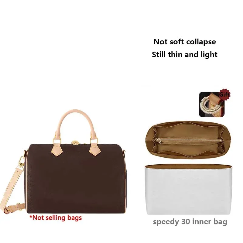 insert organisateur pour speedy25 30 sac fourre-tout sac de rangement étanche sac à main insérer sac à main doublure sacs accessoires