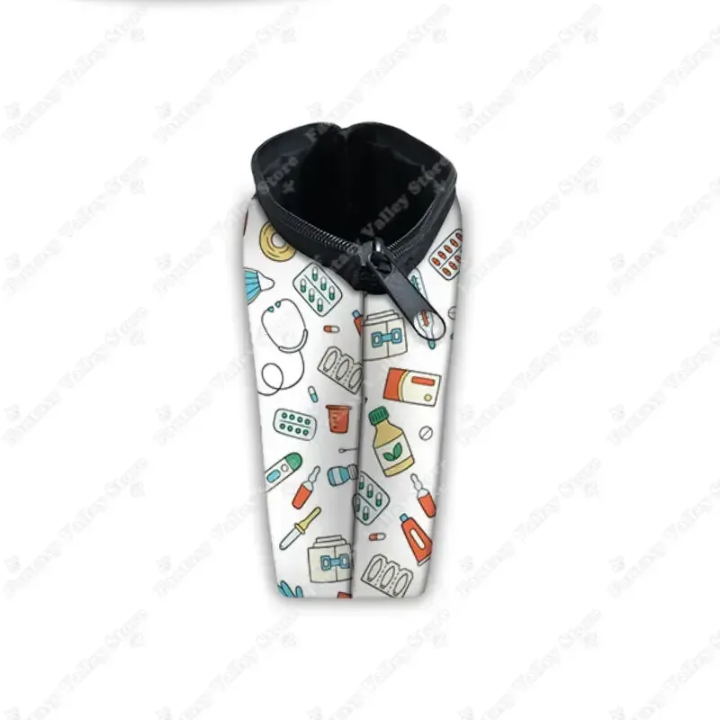étui à cosmétiques pour médecin et infirmière, stéthoscope médical, seringue, trousse de toilette, organisateur, sacs à cosmétiques pour femmes, trousse de maquillage pour hôpital ecg
