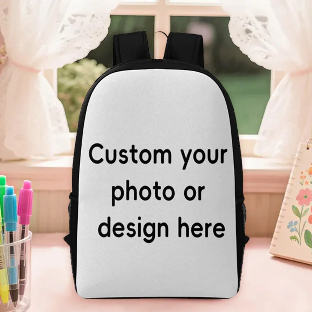 sac à dos personnalisé avec photo, personnalisez votre propre image, design, logo, grande capacité, sac à dos 