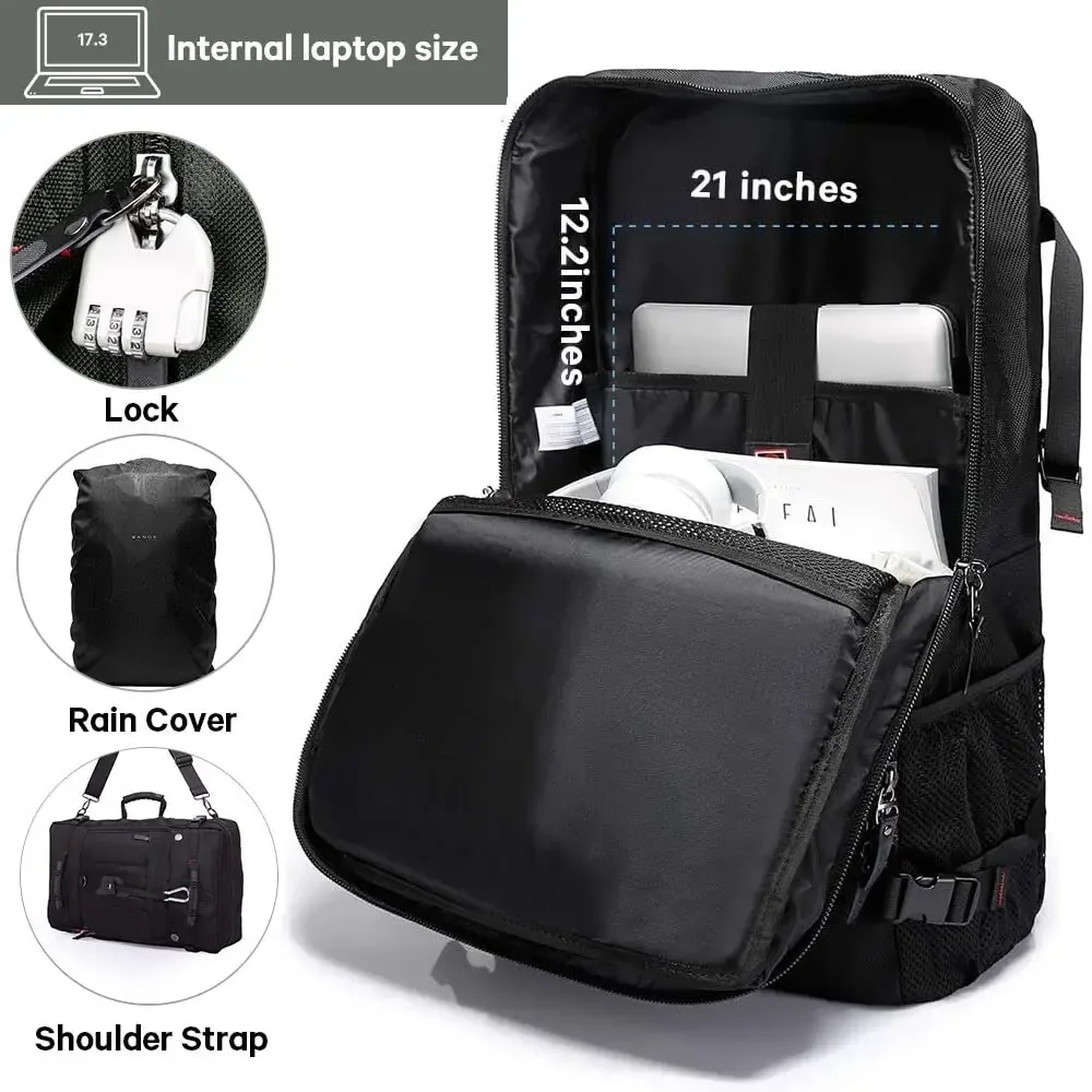 sac à dos de rangement bange 40/50l, sac de voyage robuste, sac à dos tactique, sac à dos de trekking, sac à dos de randonnée, sac à dos de camping