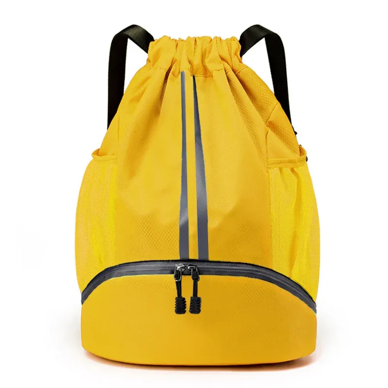 grand sac à dos oxford étanche pour dehors en plein air, football, basket-ball, gym, natation, chaussures de camping, pour homme et femme