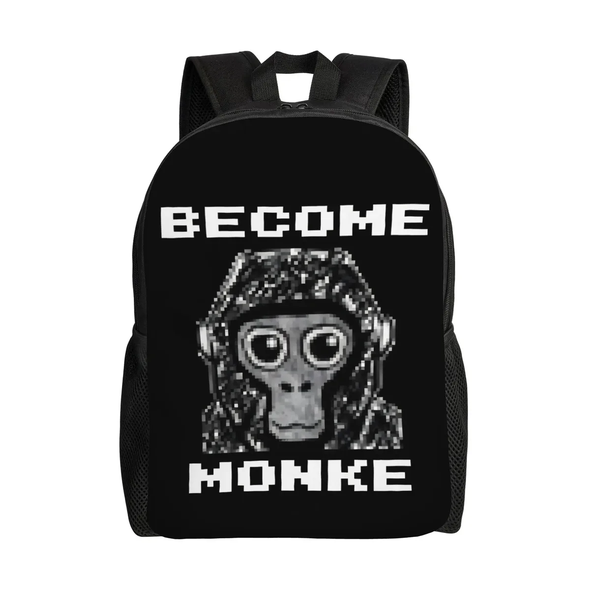 sac à dos eat sleep gorilla tag pour hommes et femmes, sac à dos décontracté pour le lycée, le travail, le quotidien, sac à bandoulière pour le collège, sac à bandoulière pour l'extérieur