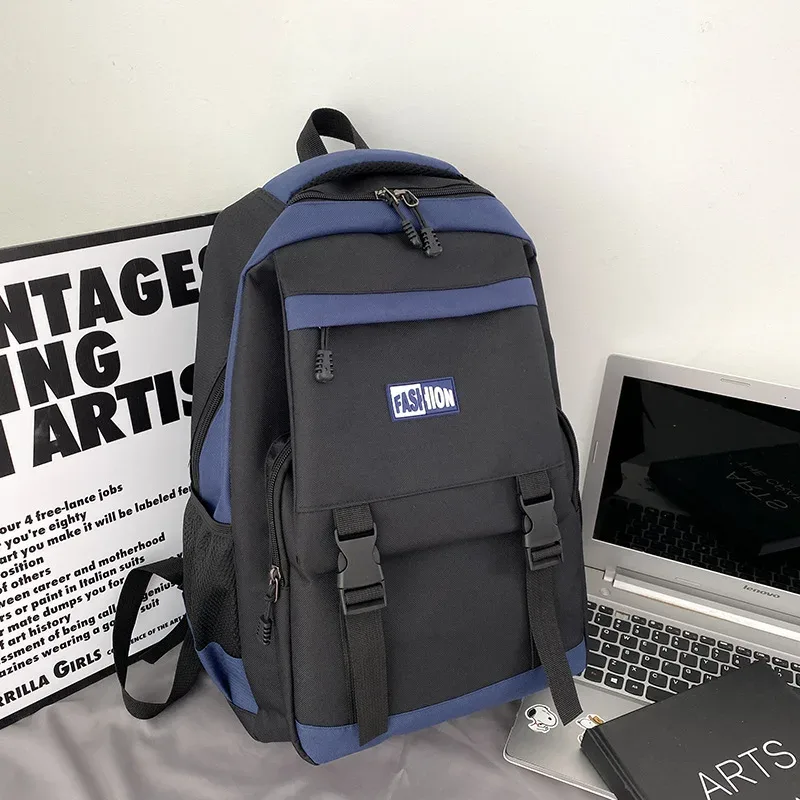 sac à dos pour hommes d'affaires ordinateur portable voyage décontracté grande capacité sac d'école pour collège et lycée double sacs à bandoulière cadeaux