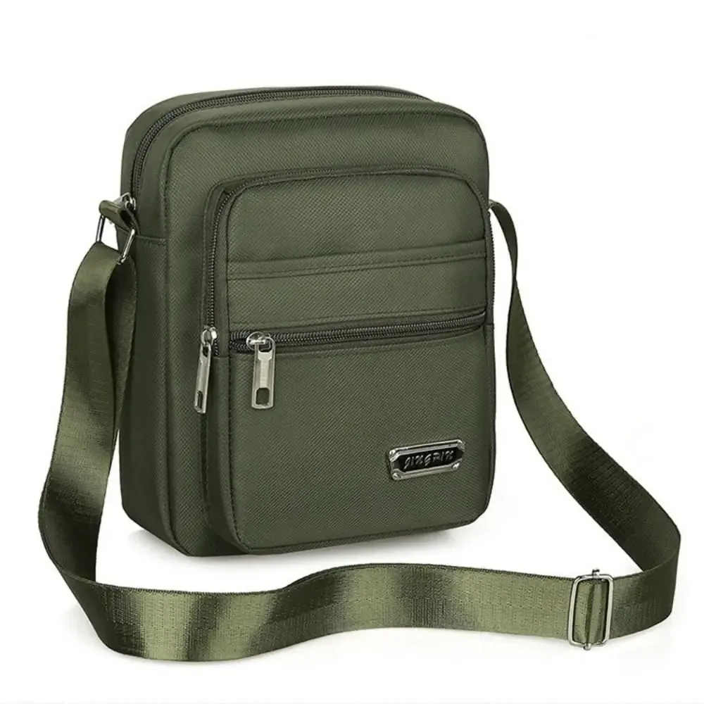 hommes sacs à bandoulière mâle nylon sacs à bandoulière garçon sacs de messager homme sacs à main pour voyage décontracté grand cartable gris