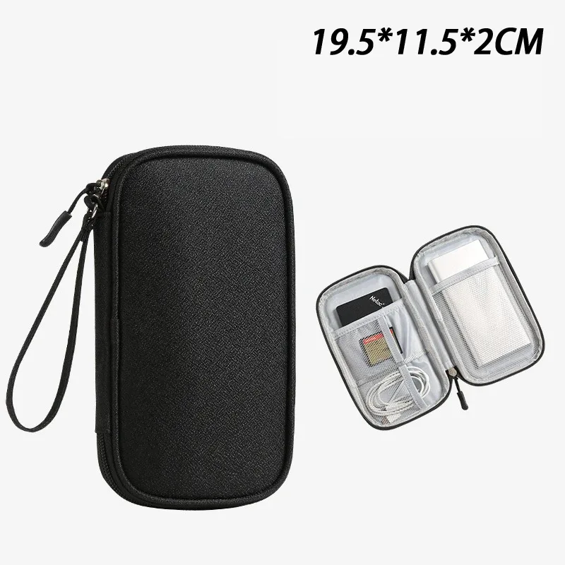 sac de rangement pour câbles usb, sac de rangement portable multifonctionnel pour chargeur et téléphone portable
