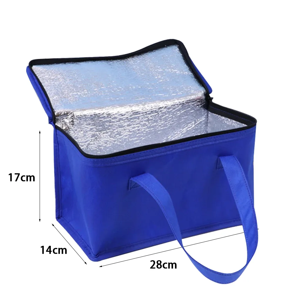 grand sac à dos isotherme pour pique-nique, sac isotherme thermique, sac à bière de plage, sac à fermeture éclair, sacs à bento à clics de camping, 24l