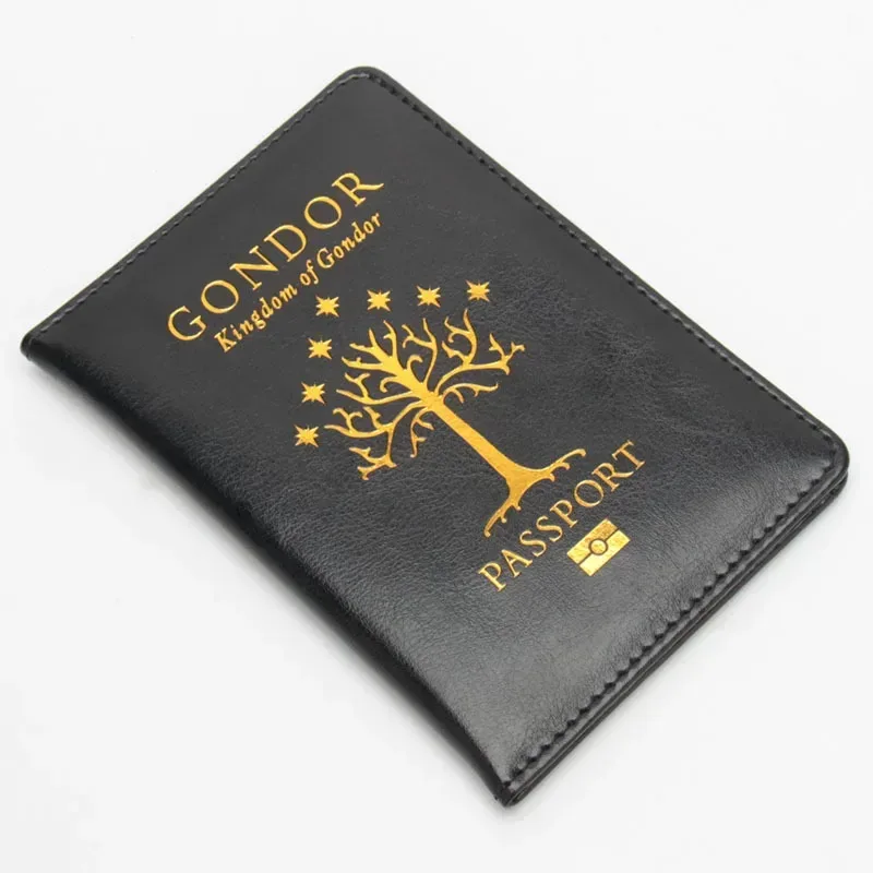 accessoires de voyage porte-passeport anime européen américain couvertures de passeport portefeuille couverture de passeport en cuir porte-carte d'identité de voyage