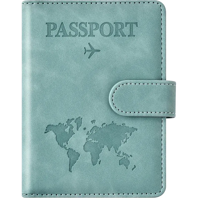 Portefeuille de voyage anti-RFID pour femme, organiseur mince tout-en-un pour des voyages internationaux sécurisés