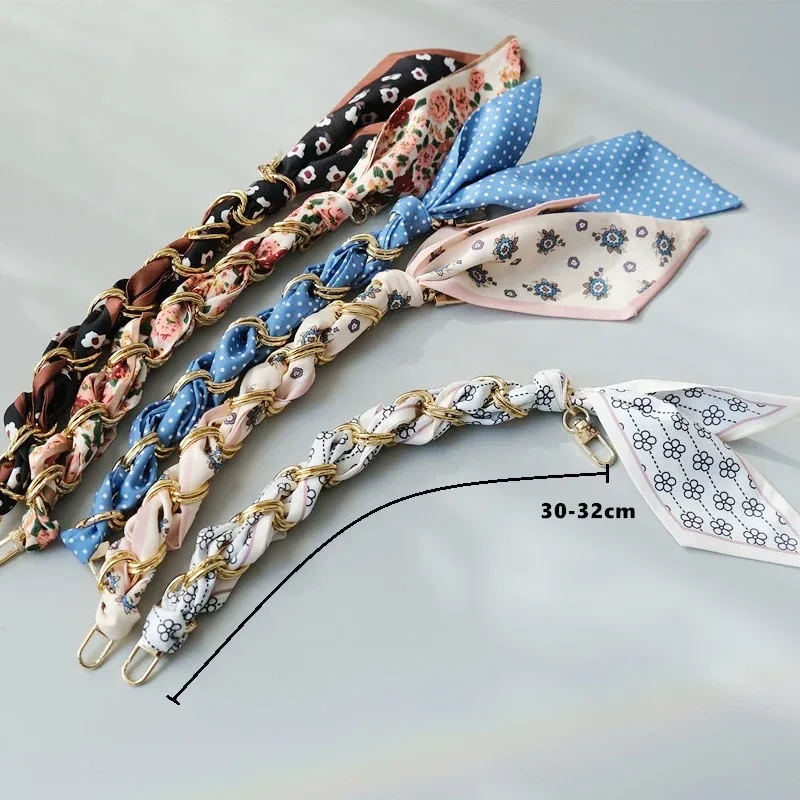 pièce de rechange amovible pour sac à main pour femme, accessoire de mode, point rouge, sangle de foulard, printemps, hiver, bricolage, nouveau