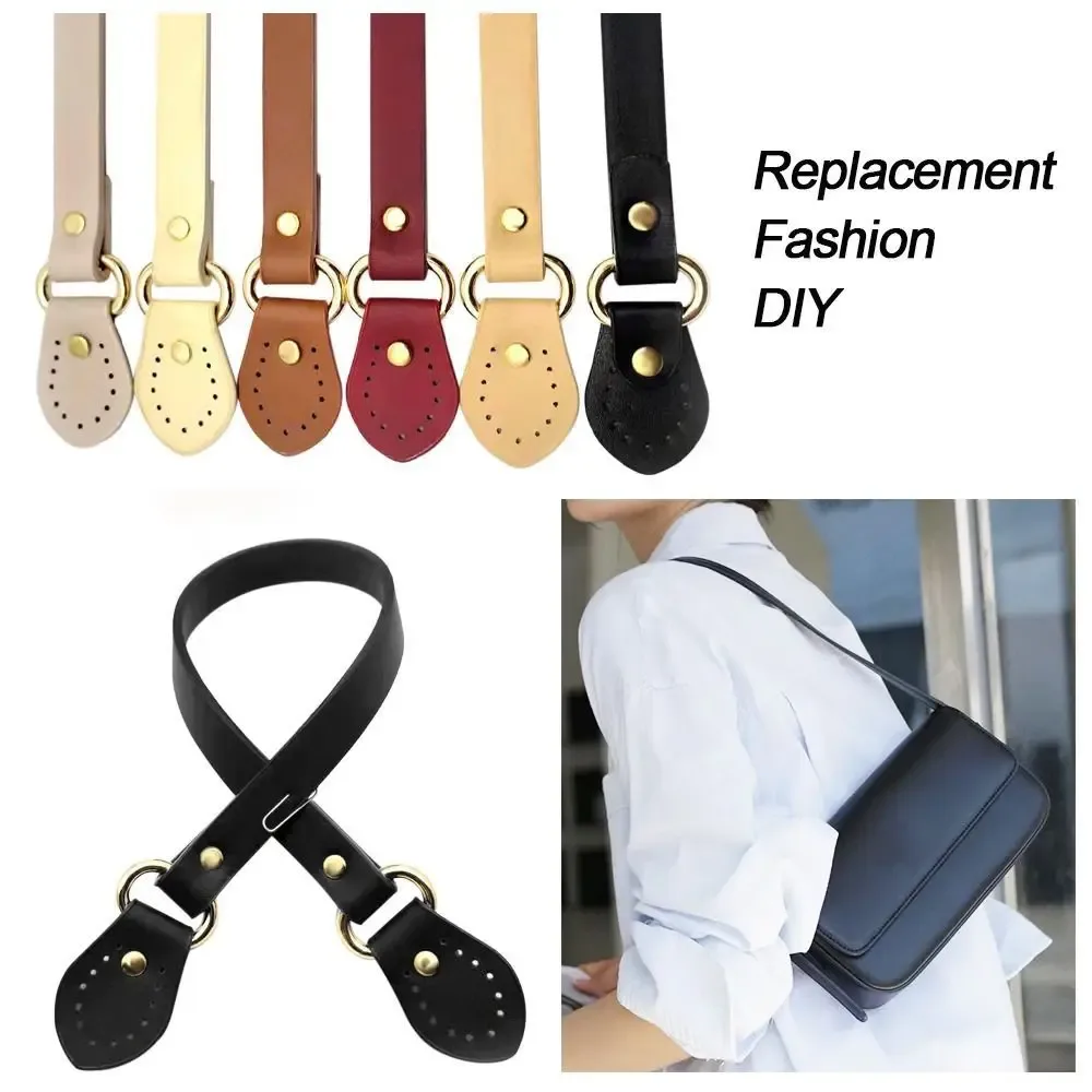sangles de sac à bandoulière en cuir pu 52cm, poignées de remplacement pour femmes, ceintures de poignée, accessoires de sac à bandoulière, bricolage