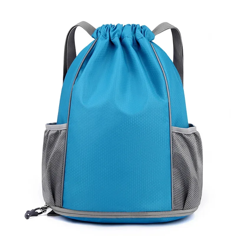 sac à dos de perles de logo personnalisé, sac wstring de proximité, sports de plein air, basket-ball, marathon, impression, cadeau