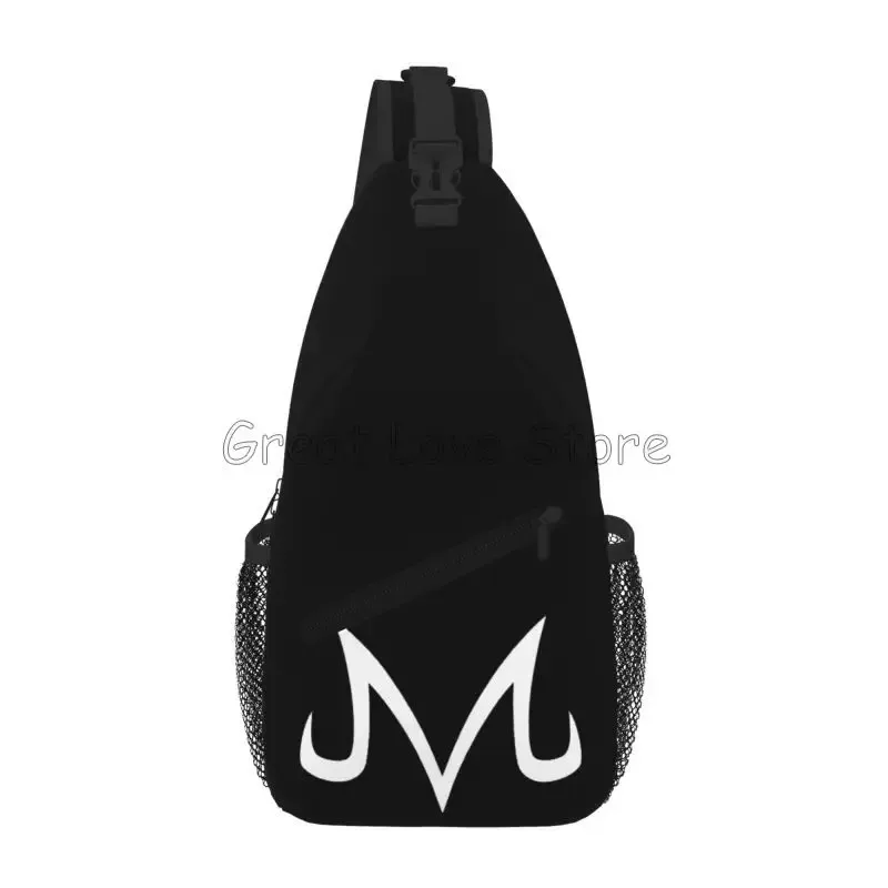 majin buu sac à bandoulière imprimé sac à dos à bandoulière sac de poitrine léger et portable avec sac à bandoulière réglable sac à dos de sport de voyage