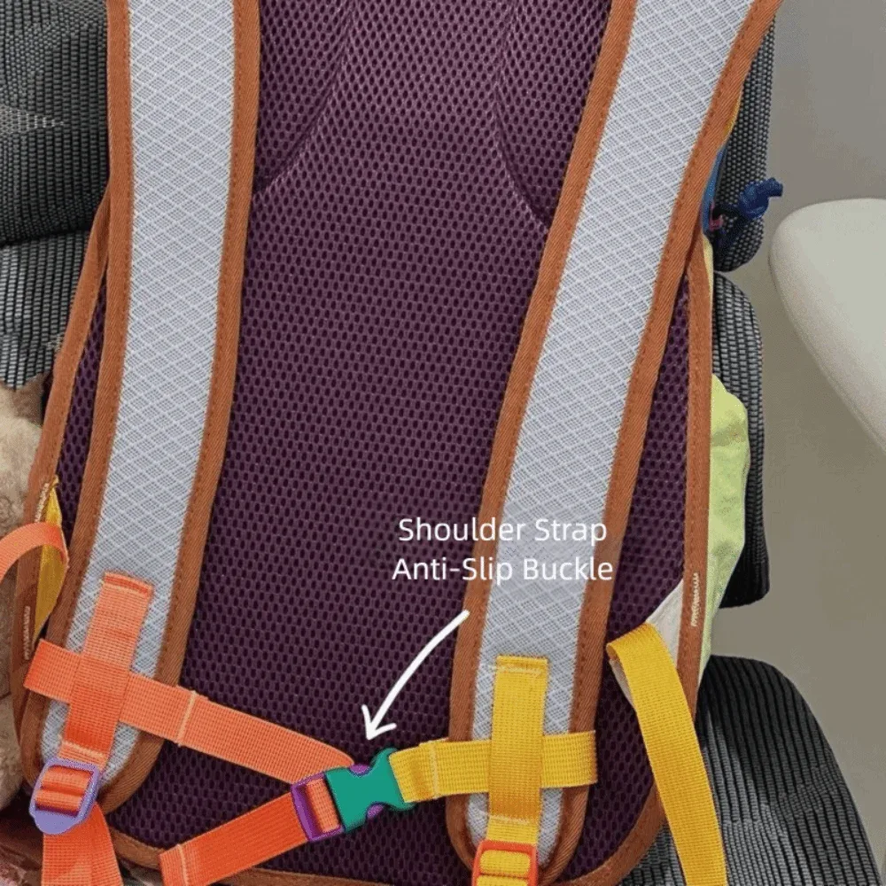 sac à dos de randonnée respirant et imperméable, léger, grande capacité, en nylon, pour l'alpinisme et le jogging