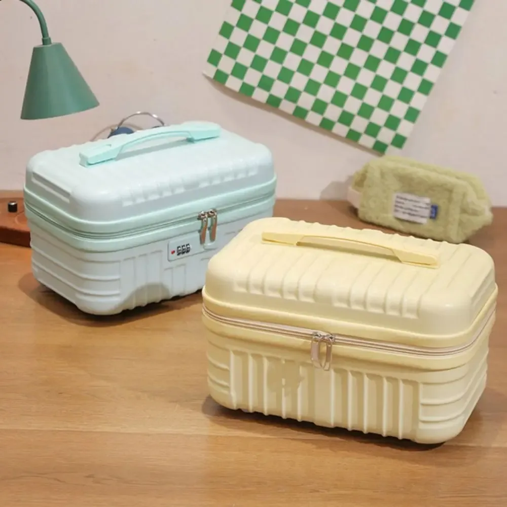 trend - trousse de toilette 17 pouces grande capacité, sac de rangement pour cosmétiques, étanche, portable, mini sac de voyage, pochette de rangement