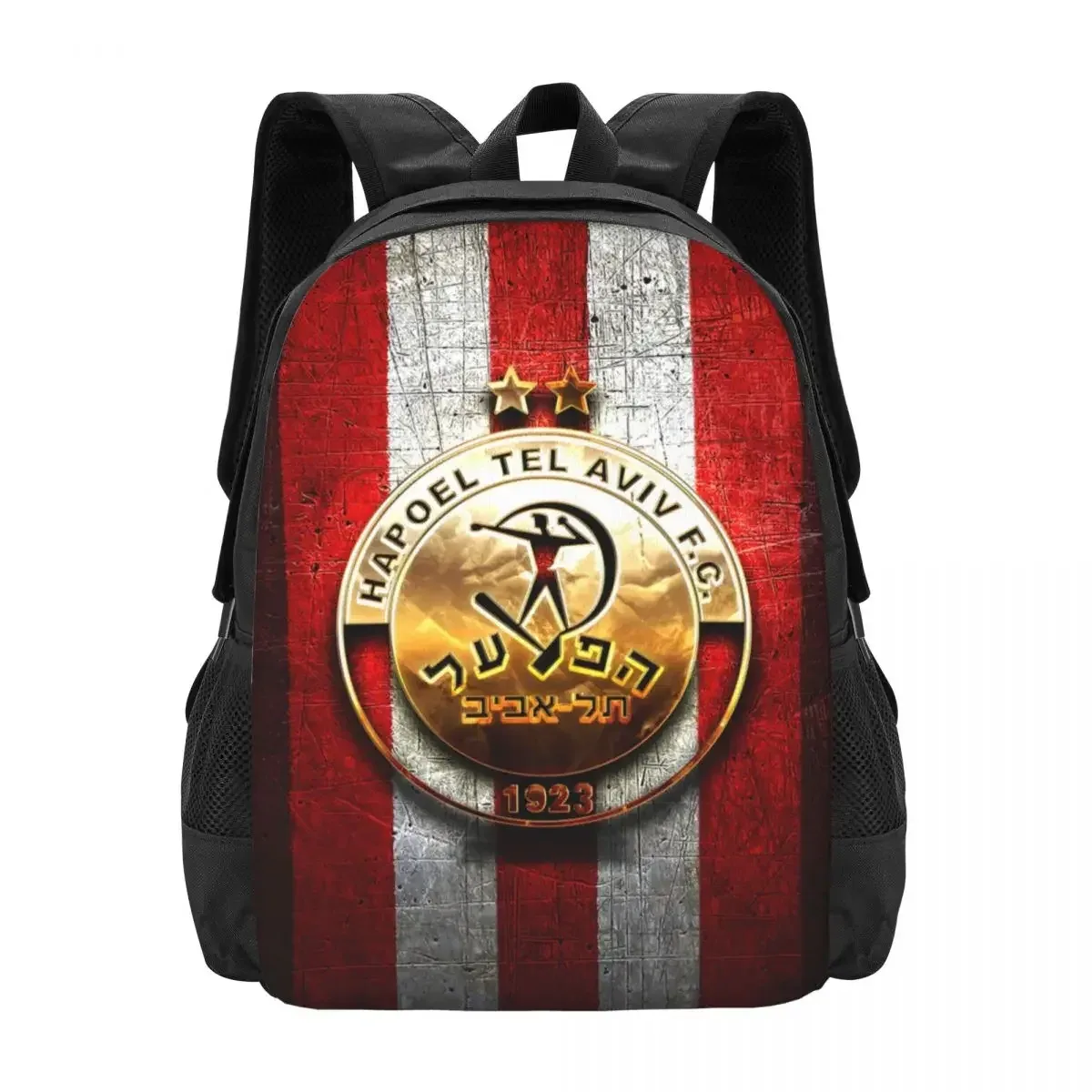 hapoel tel aviv sac à dos de voyage pour ordinateur portable, sac d'ordinateur d'école d'affaires, cadeau pour hommes et femmes